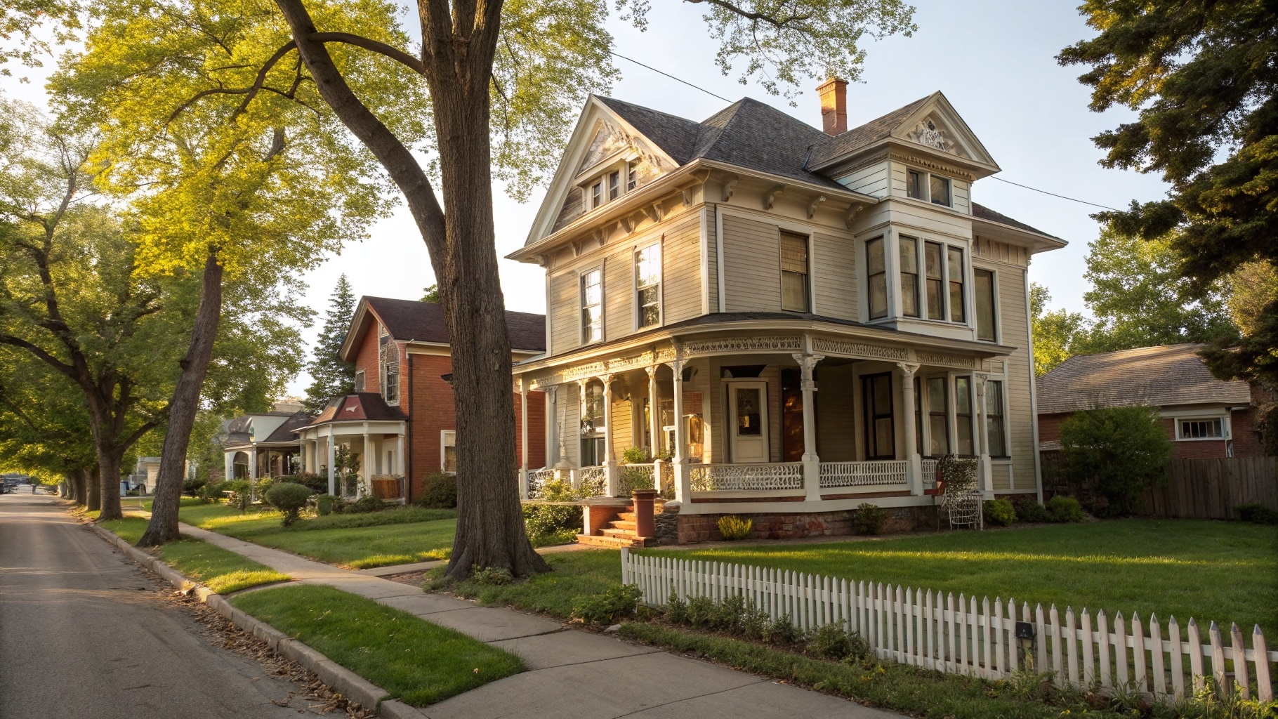 Historic residential neighborhood in Waukesha, Wisconsin — the county seat served by PIP pest control